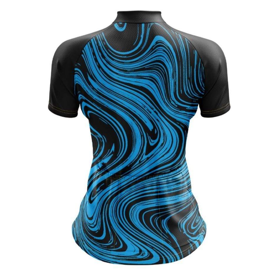 Montella Cycling Women's Blue Spinet Cycling Jersey