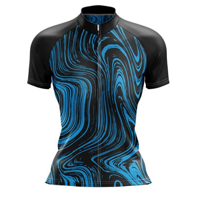 Montella Cycling Women's Blue Spinet Cycling Jersey