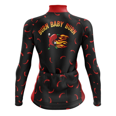 Montella Cycling Women's Chilli Long Sleeve Cycling Jersey