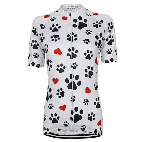 Montella Cycling Women's Dog Paws Cycling Jersey