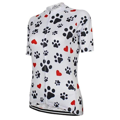 Montella Cycling Women's Dog Paws Cycling Jersey