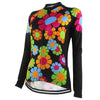 Montella Cycling Women's Flowers Thermal Cycling Jersey