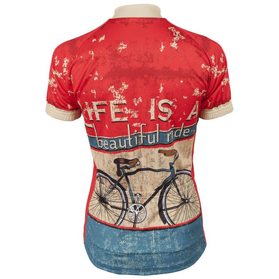 Montella Cycling Women's Life is a Ride Cycling Jersey