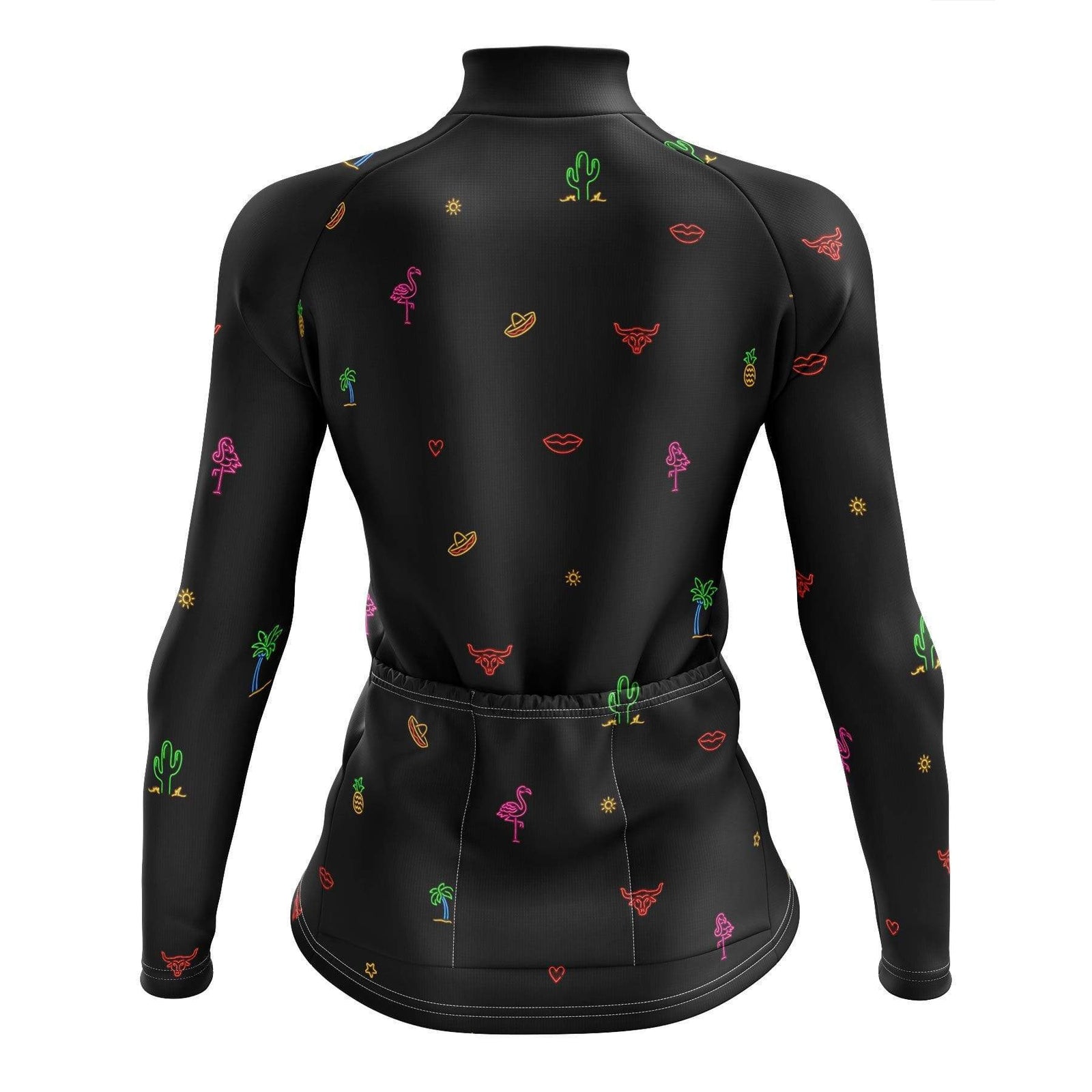 Montella Cycling Women's Mexican Theme Long Sleeve Cycling Jersey