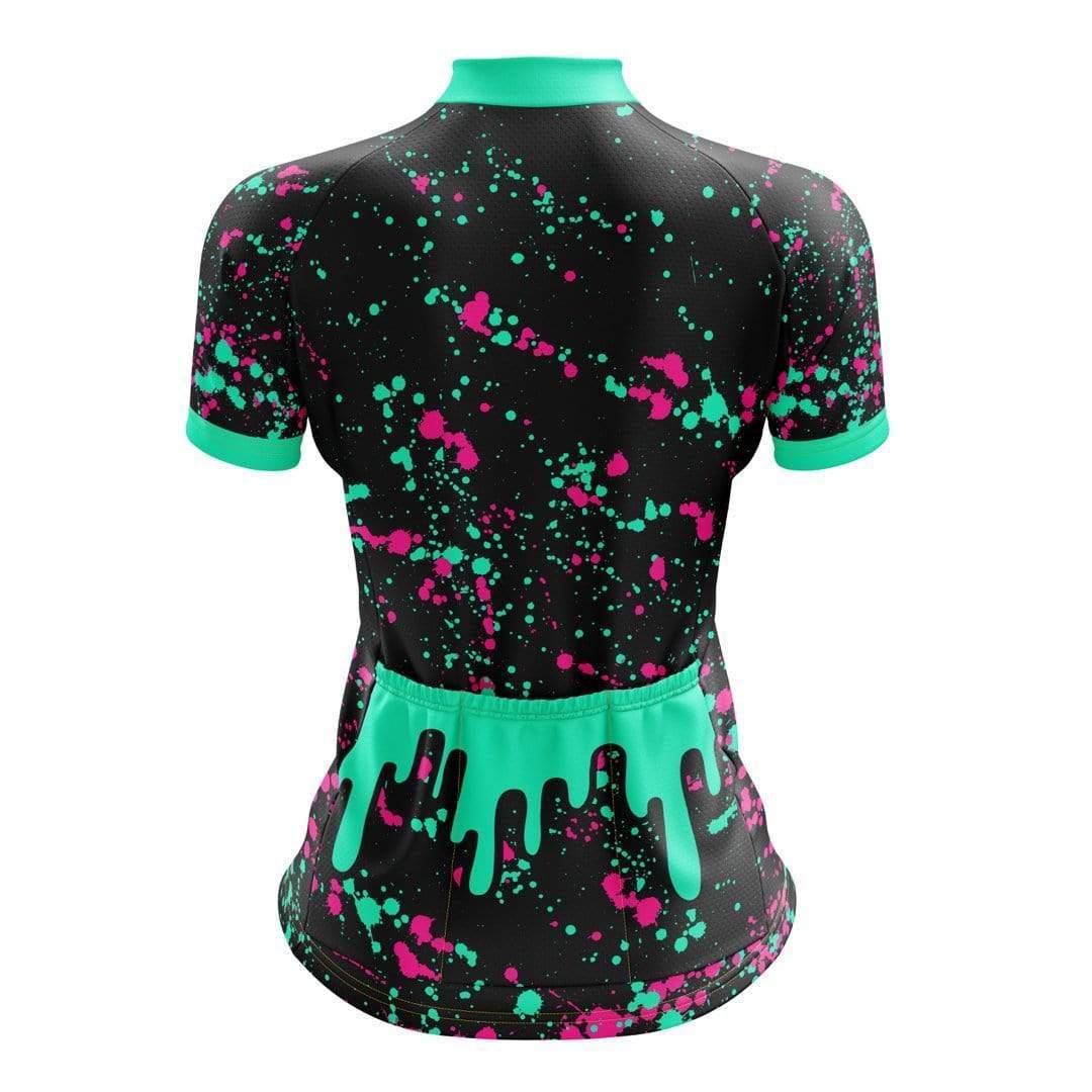 Montella Cycling Women's Mint Splash Cycling Jersey