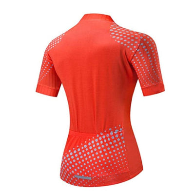 Montella Cycling Women's Orange Cycling Jersey