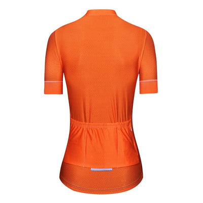 Montella Cycling Women's Orange Cycling Jersey