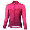 Montella Cycling Women's Pink Cycling Long Sleeve Jersey