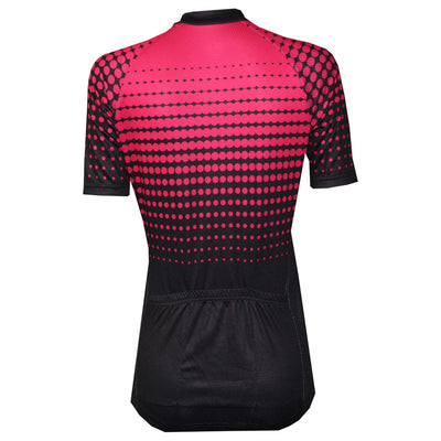 Montella Cycling Women's Pink Dots Cycling Jersey