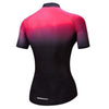 Montella Cycling Women's Pink Gradient Short Sleeve Cycling Jersey