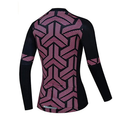 Montella Cycling Women's Pink Long Sleeve Cycling Jersey or Pants