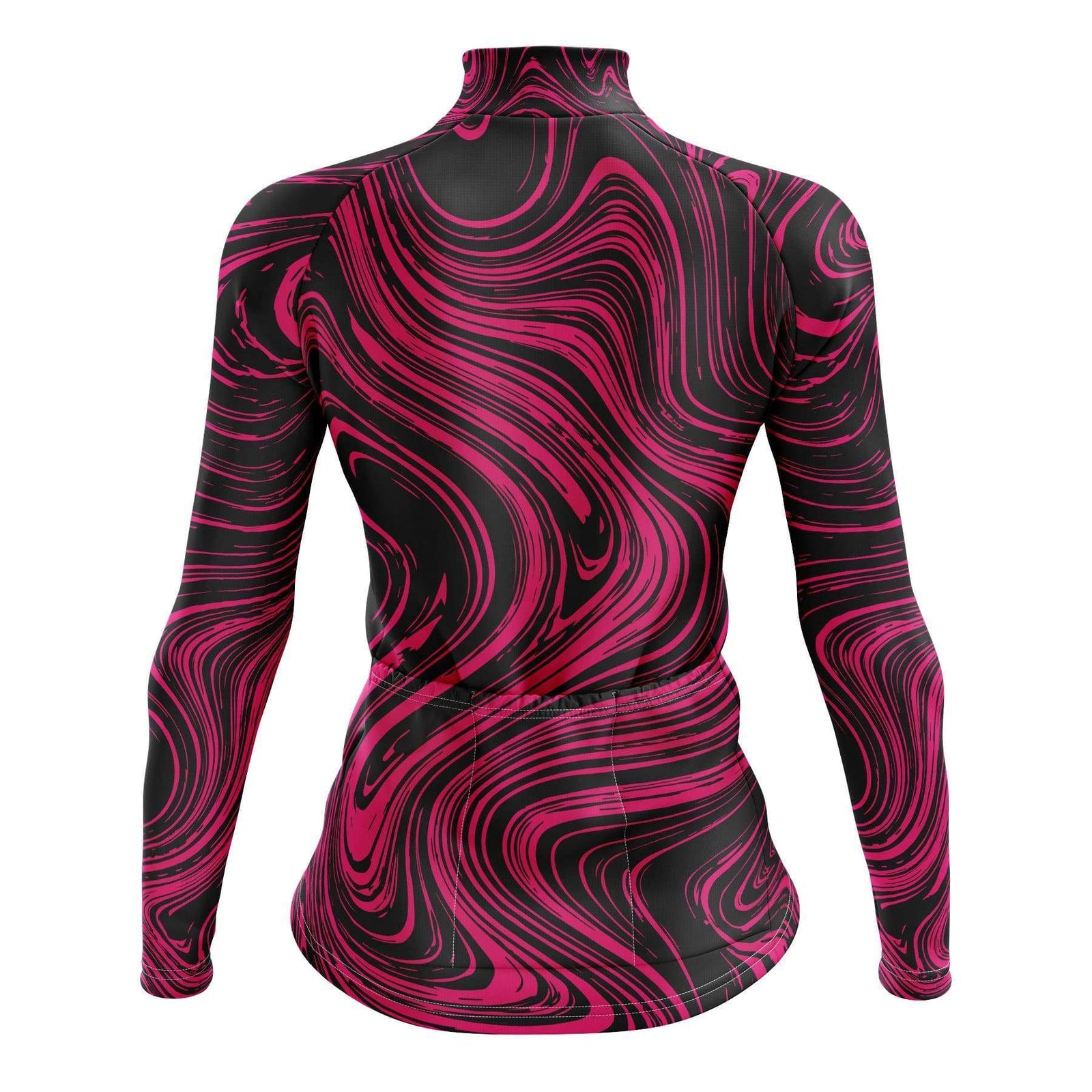 Montella Cycling Women's Pink Spinet Long Sleeve Cycling Jersey