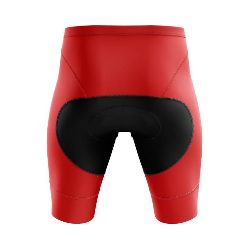 Montella Cycling Women's Red Padded Cycling Shorts