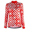 Montella Cycling Women's Red Style Winter Cycling Jersey