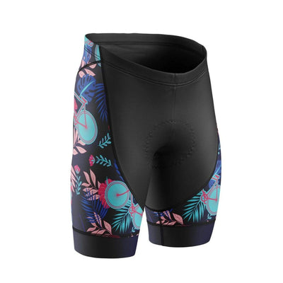 Montella Cycling Women's Tropical Blue Cycling Shorts