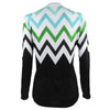 Montella Cycling Women's Zig Zag Long Sleeve Cycling Jersey