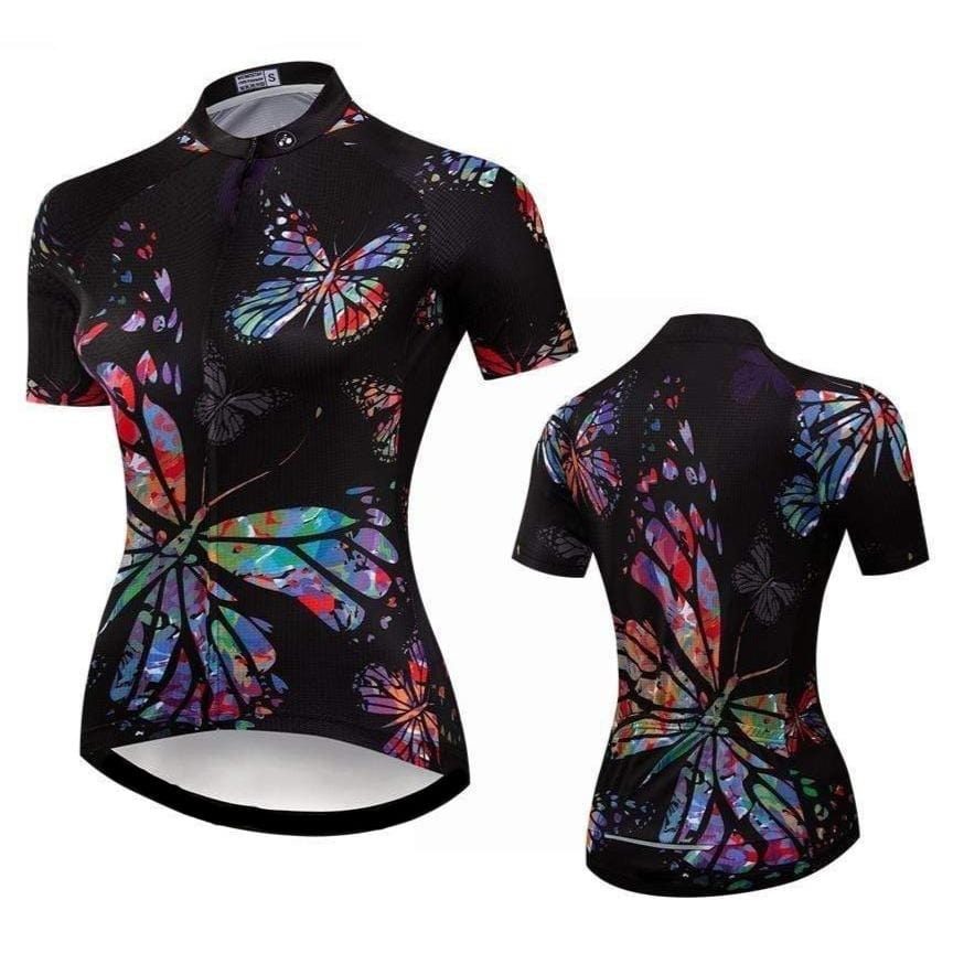 Montella Cycling XS Women's Butterflies Cycling Jersey