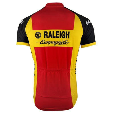 top-cycling-wear Cycling Jersey Men's Retro TI Raleigh Campagnolo Short Sleeve Cycling Jersey