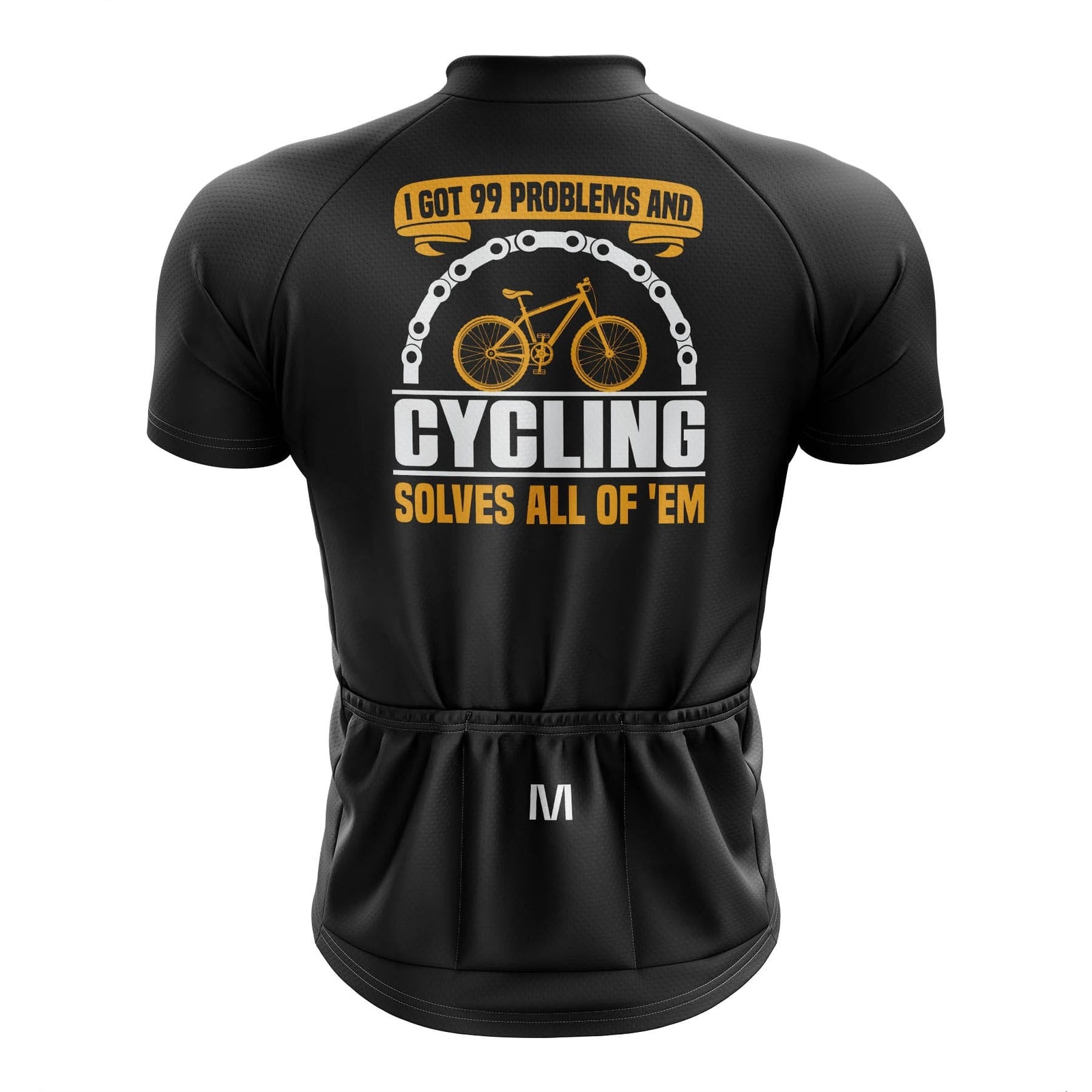 top-cycling-wear Men SS Jersey Men's 99 Problems Cycling Jersey