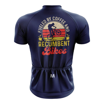 top-cycling-wear Men SS Jersey Men's Recumbent Bike Jersey