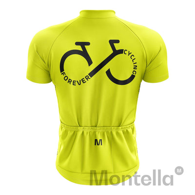 top-cycling-wear Short Sleeve Jersey Men Cycling Forever Jersey