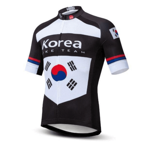 top-cycling-wear South Korea Cycling Team Jersey