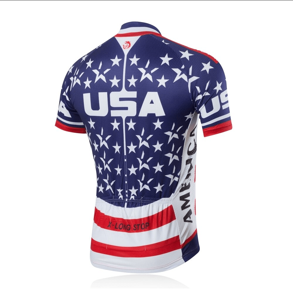 top-cycling-wear USA Original Men's Cycling Jersey Set